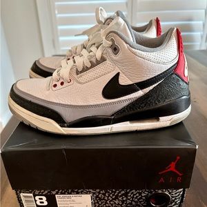 Size 8 Air Jordan 3 Retro Tinker NRG with original box
